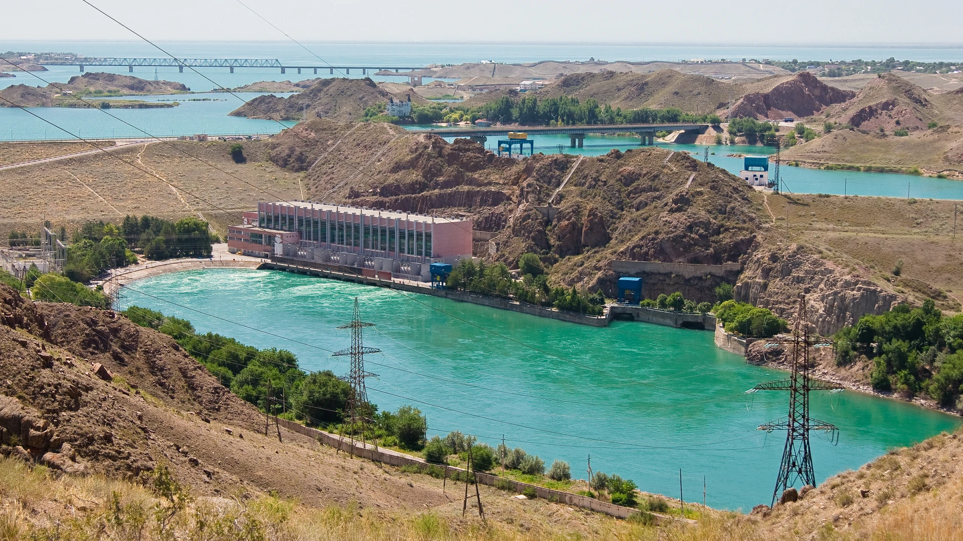 Капчагайская ГЭС